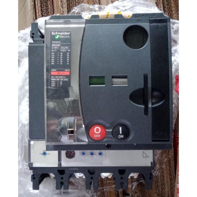 MCCB SCHNEIDER NSX400F 3P 400A KOMPLIT MOTORIZED