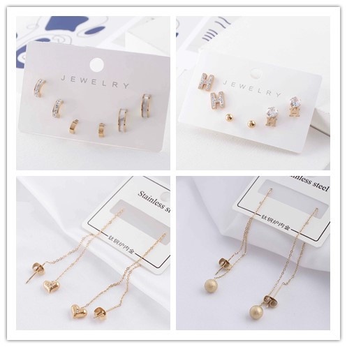 Anting Titanium Panjang Perhiasan Fashion 8220,0026,0039