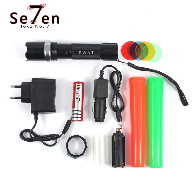 senter police swat / senter LED SX-8008 multi function