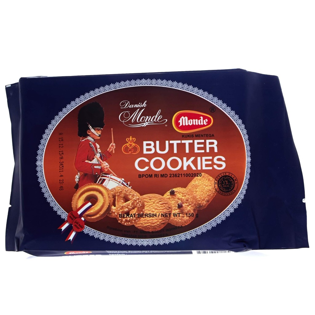

Monde Butter Cookies 150Gr ACCJKT