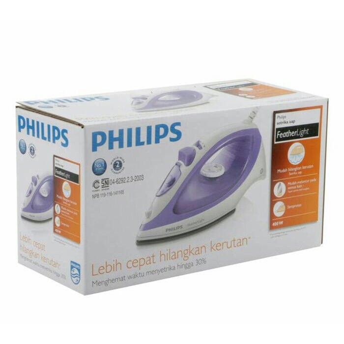 Setrika Uap Steam Iron Philips - GC-1418 / GC1418 Kualitas Terbaik