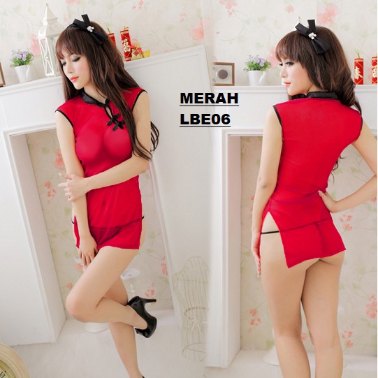 Lingerie Baju Tidur Cheongsam LBE &amp; LBF