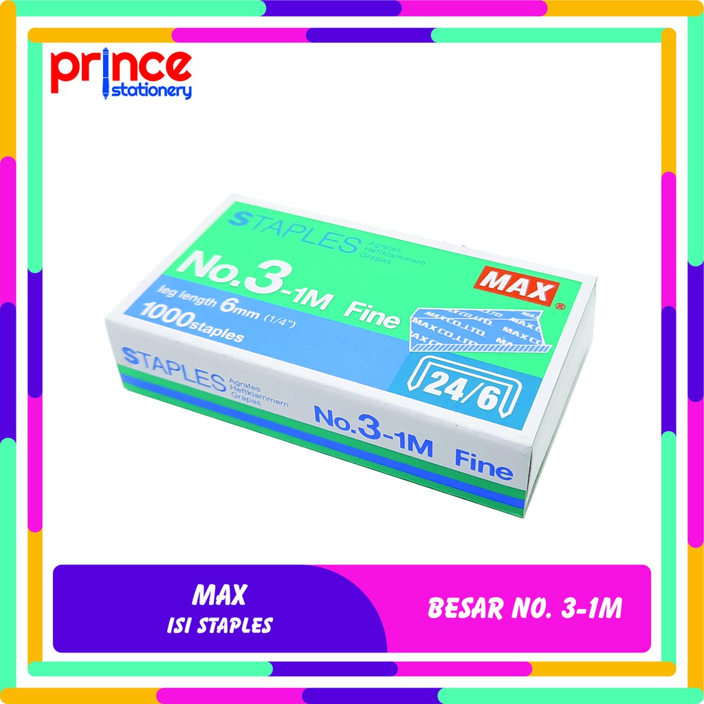 

ISI STAPLES MAX BESAR NOMOR 3