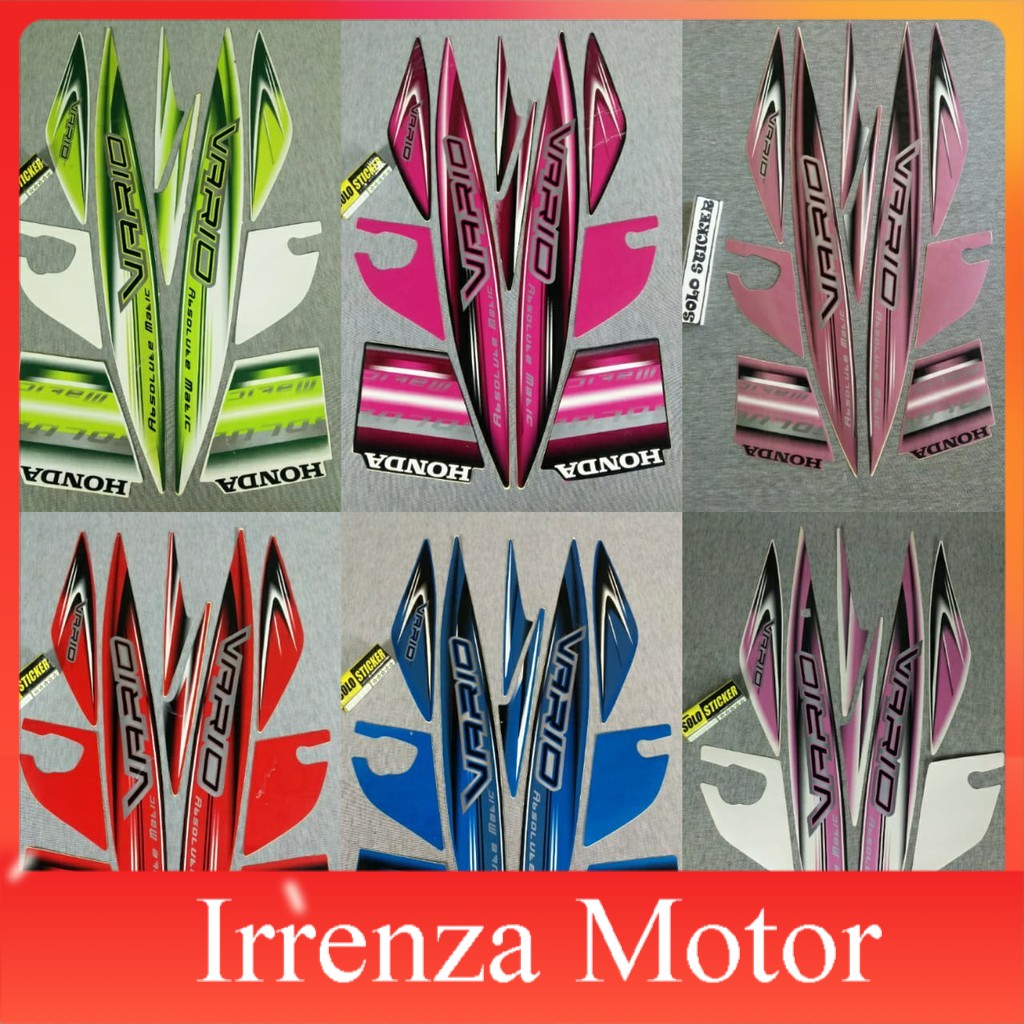 (BISA COD) Striping Sticker motor Honda Vario 110 CW 2008