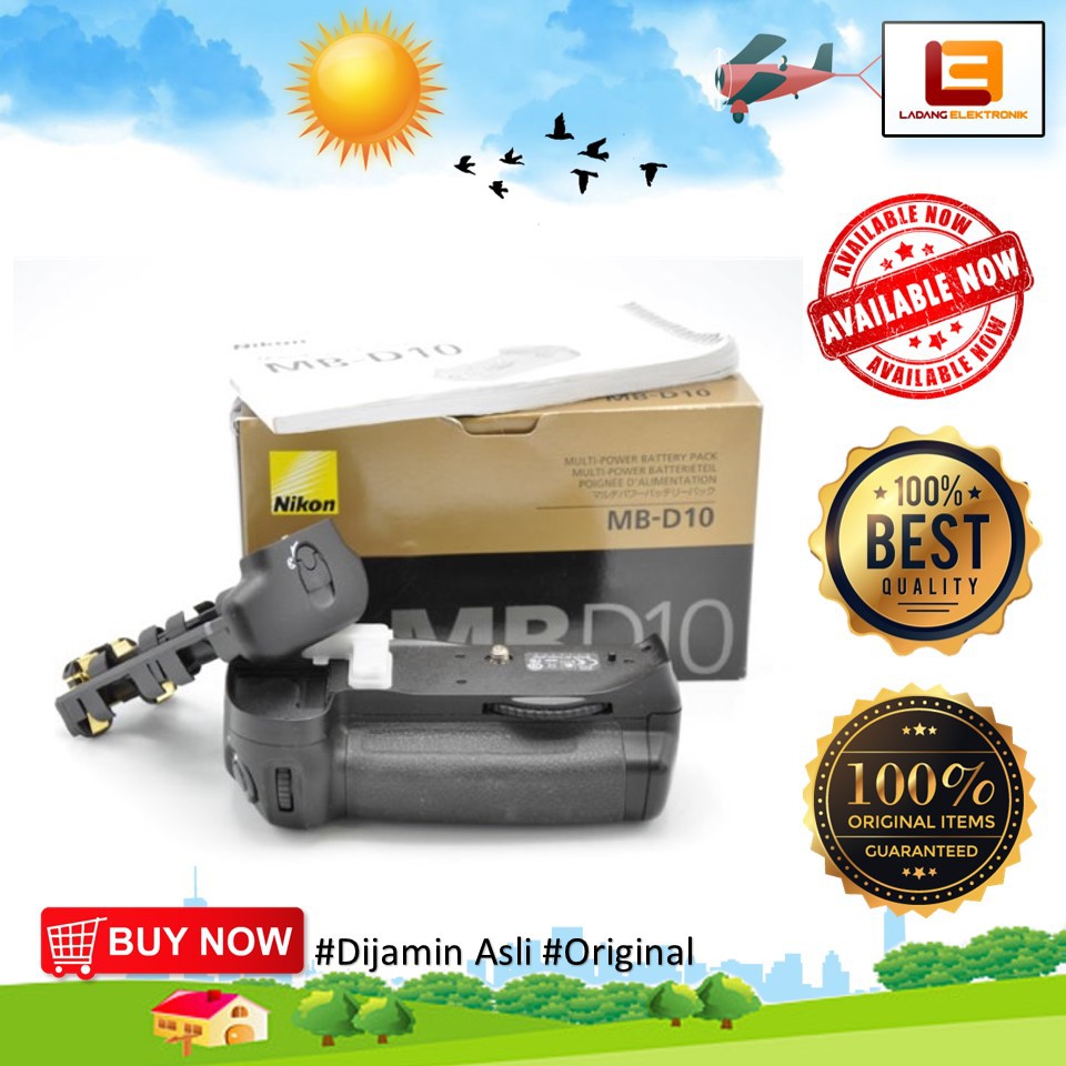 Nikon MB-D10 Battery Grip Original For Nikon D300 D300S D700 D900