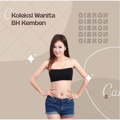 Bra Crop Top Tank Top Bh Sport Murah Sexy Kerut Cewek Tanpa Tali Remaja Kemben Tanpa Kawat Wanita T4