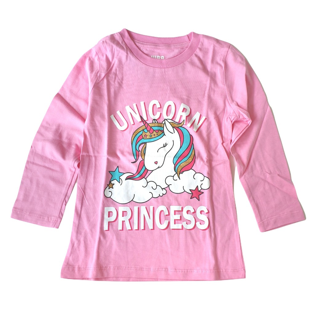 Kaos Anak Lengan Panjang Jurassix Unicorn