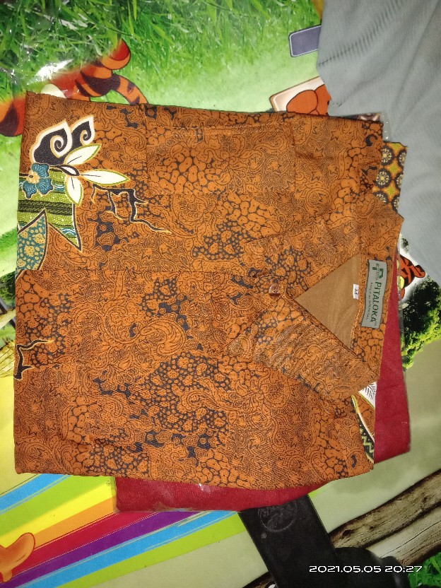 Kemeja Batik Semi Sutra New Lapis Furing Istimewa Rz