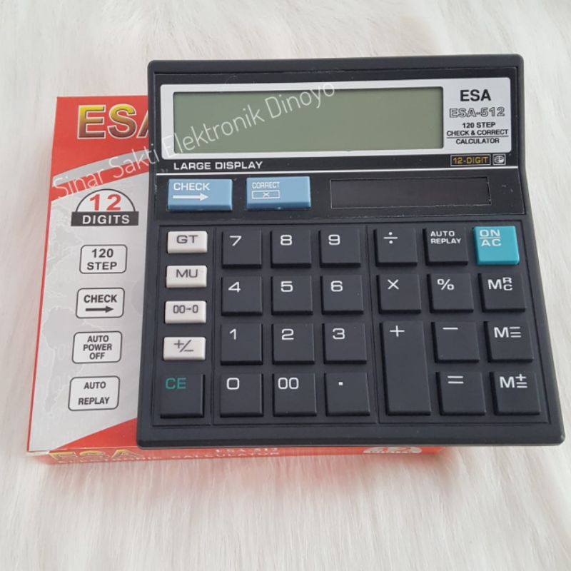 

Kalkulator Hitung 12 digit - Calculator - Kalkulator Meja Alat Mesin Hitung