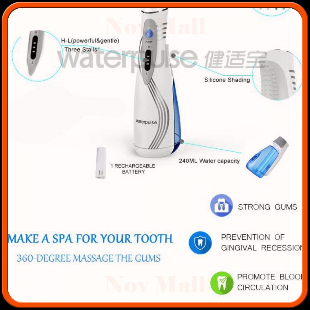 Dental Flosser Alat Semprot Pembersih Gigi - V400Plus