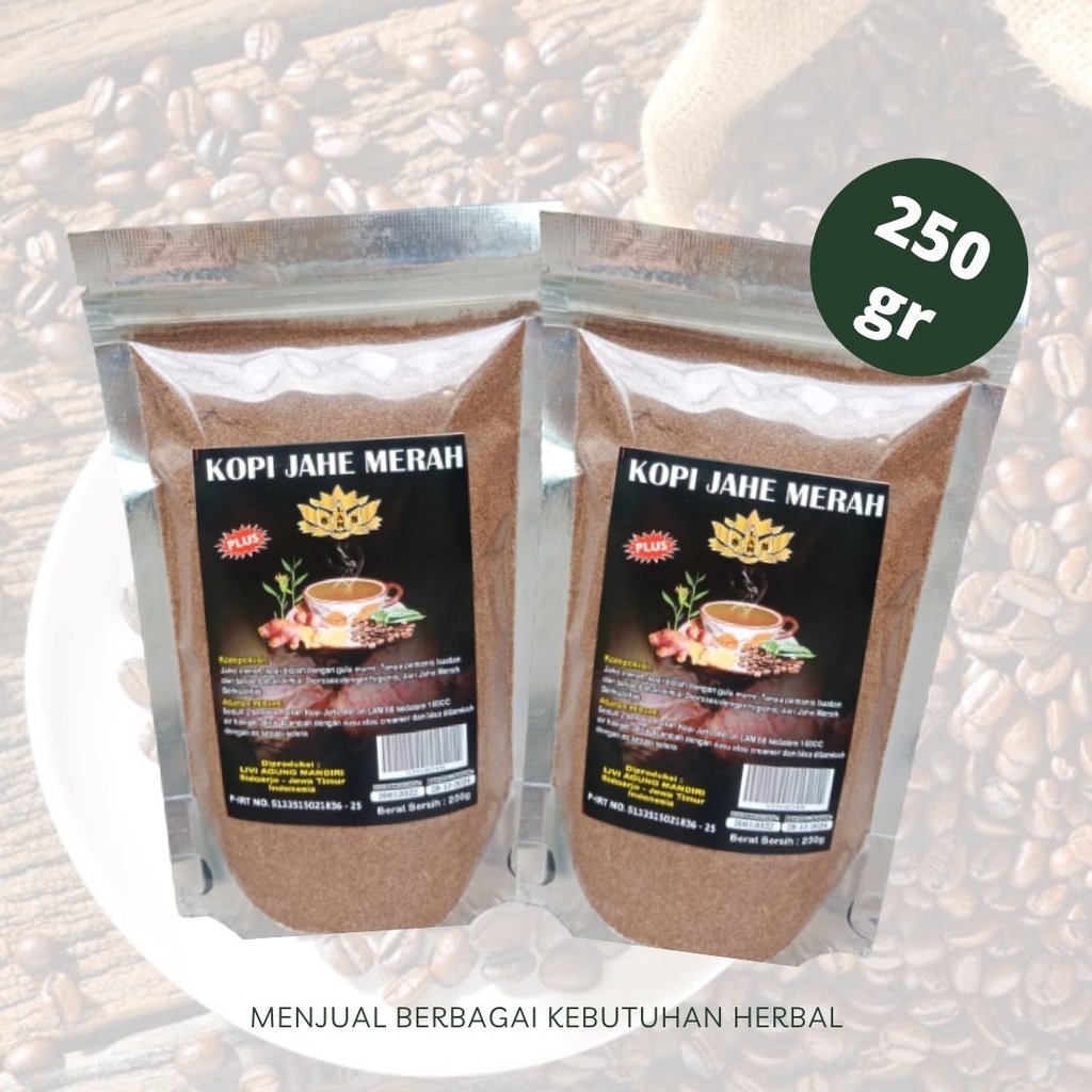 kopi jahe merah lam 88