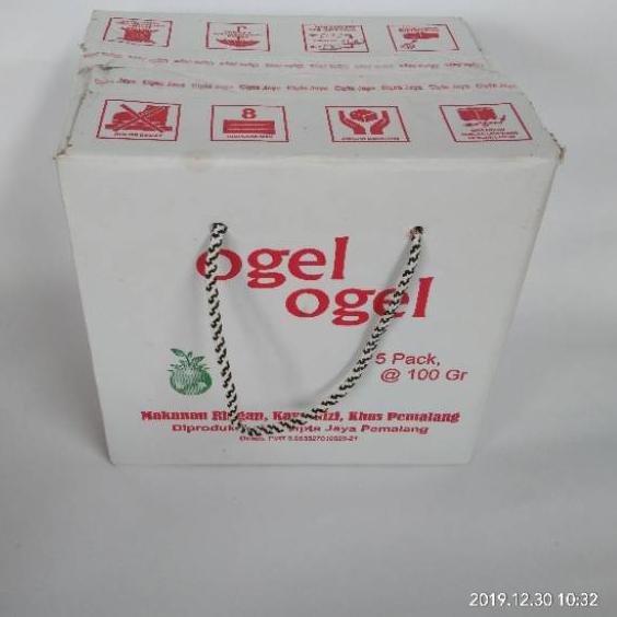 

TERLARIS BRANDS FESTIVAL Makanan ringan Ogel ogel kemasan isi 100 gram murah