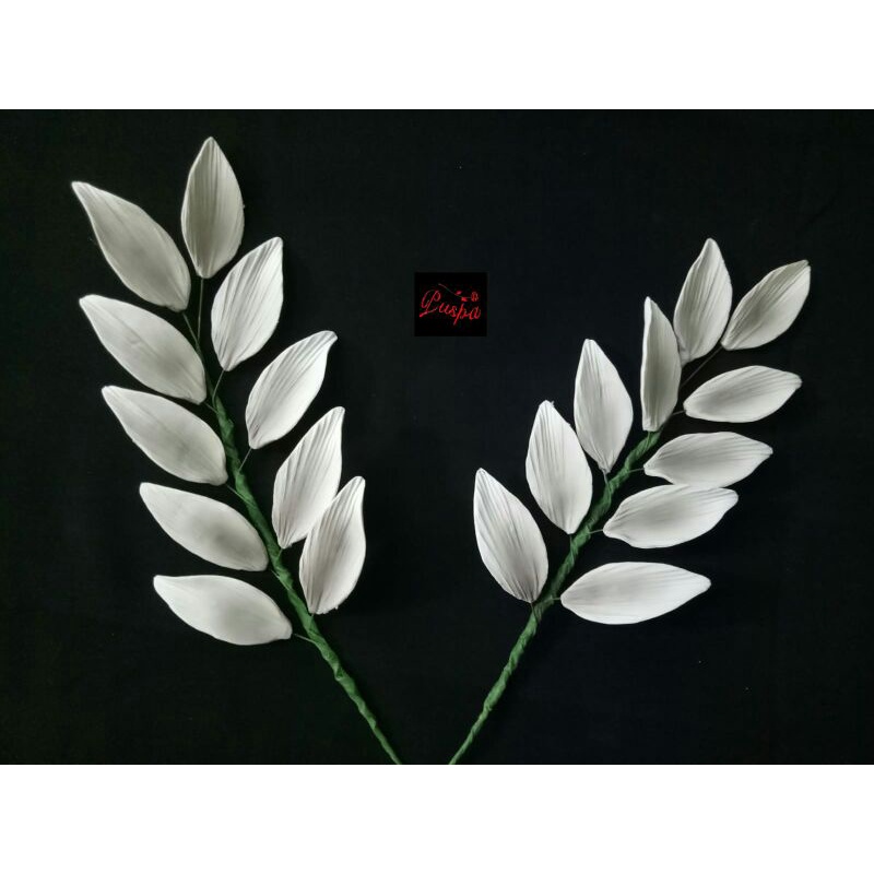 

(435/PDM10GRE) Gumpaste Flower Sugar Flower Bunga Gumpaste Daun Grey