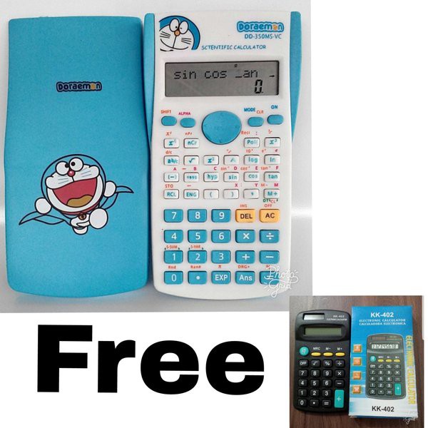 

Promo ..... Kalkulator Scientific Doraemon Free Kalkulator Kecil 8 Digit