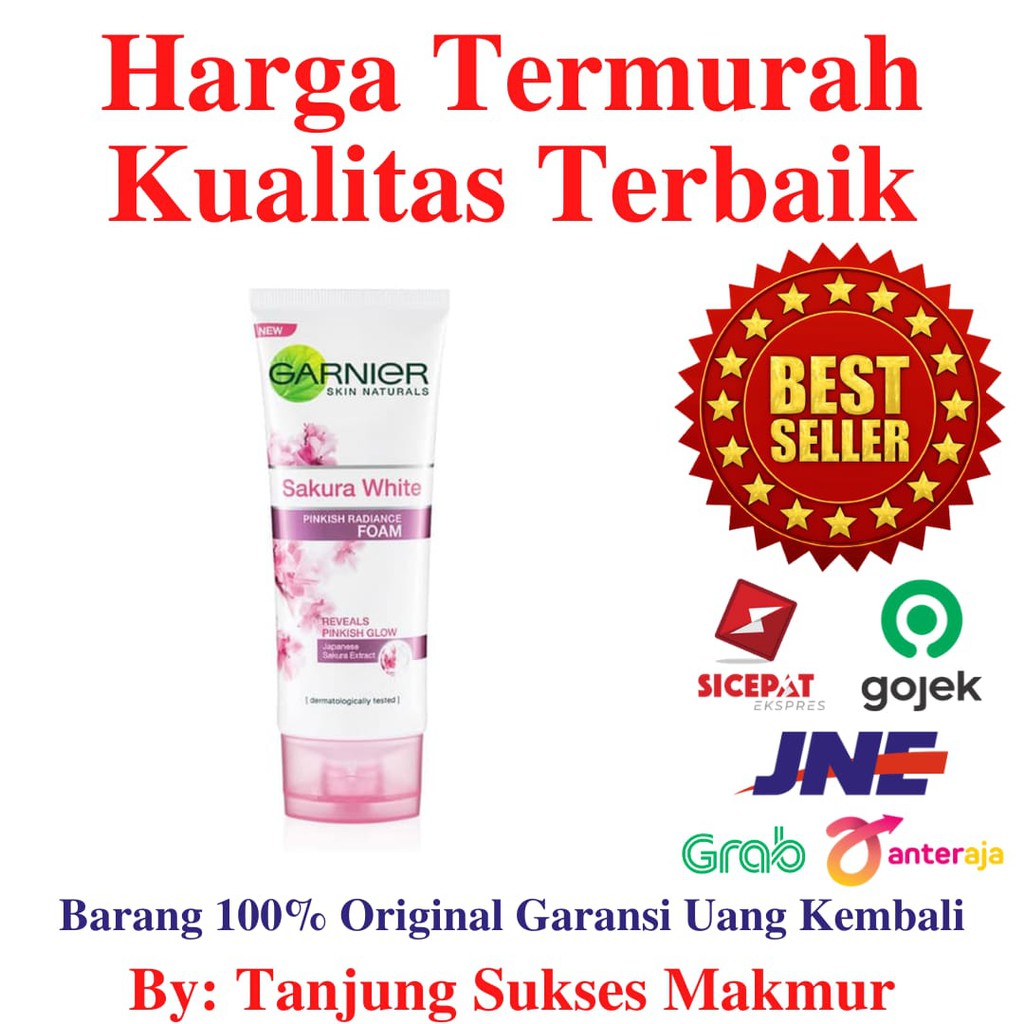 Garnier Skin Naturals Sakura Glow Hyaluron Face Wash 100ml