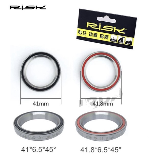 Bearing Headset 41mm Oversize 41x6,5x45 laker leher merk RISK