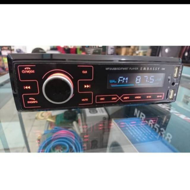 TAPE MOBIL USB BLUETOOTH EMBASSY GARANSI RESMI