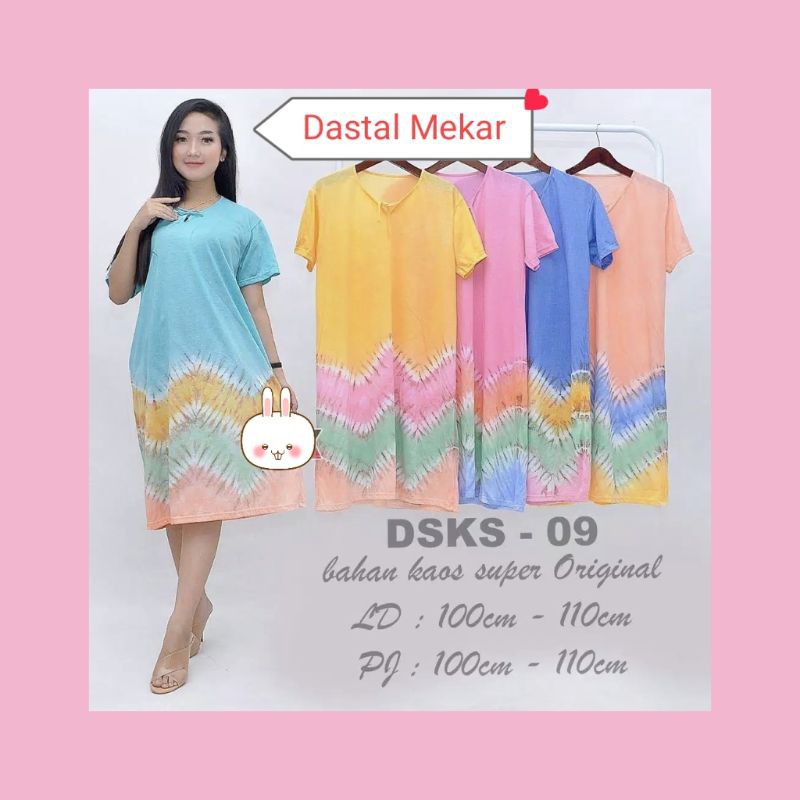 Daster tali MEKAR/daster kaos/bisa cod