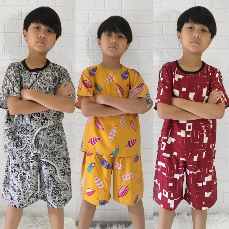 Set Rib Anak Rayon (1-9 th) / Setelan Anak Rayon / Setelan Rayon Bali Murah