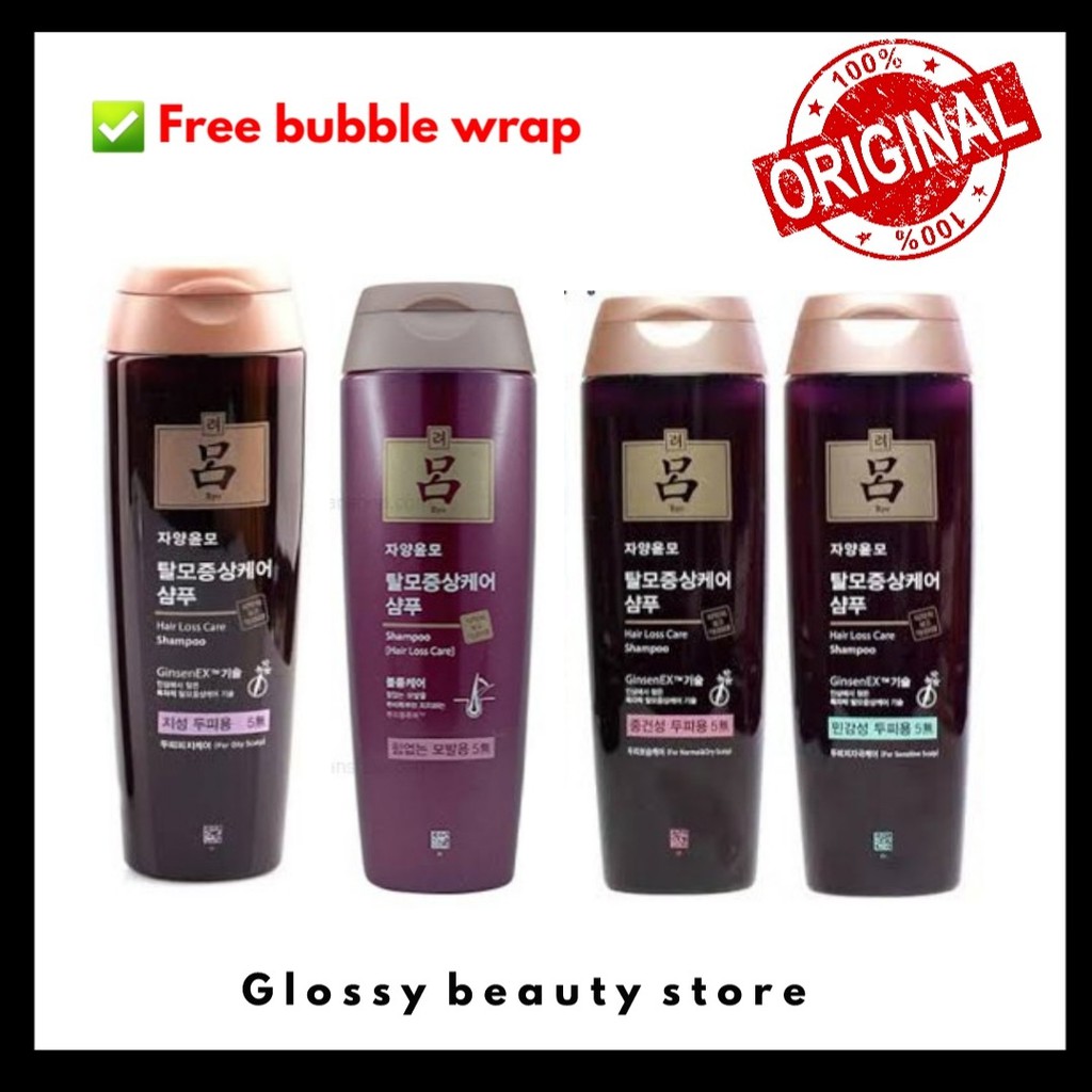 Ryo Hair Loss Care Shampoo Sampho Oily Sensitive Normal Dry 180 Ml Shopee Indonesia