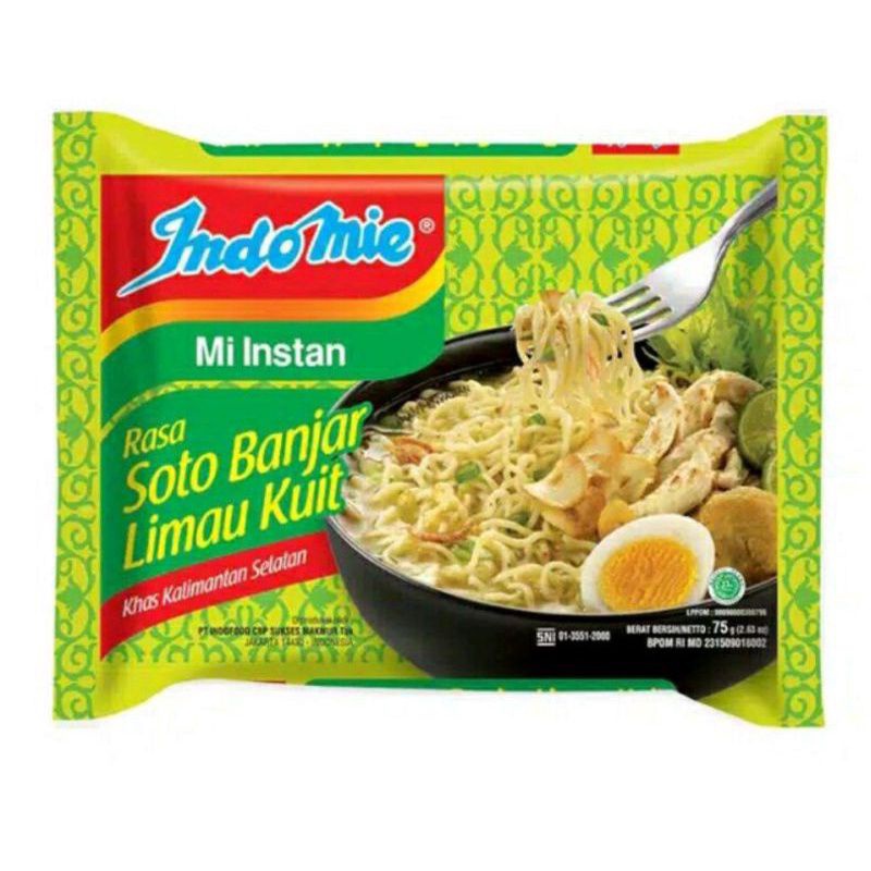 Indomie Rasa Soto Banjar Limau Quit