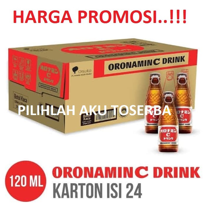 Oronamin C Drink - 120 ml 1 Karton 24 Botol