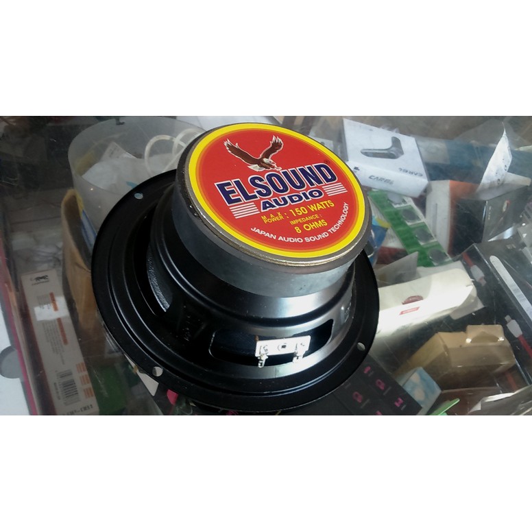Speaker WOOFER 6,5 Inch ELSOUND AUDIO MAGNET BESAR SUARA BASS MANTAB