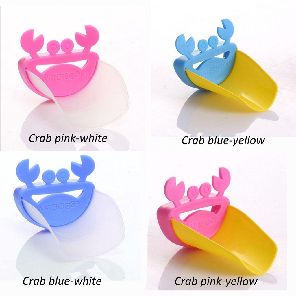 Chookyy Kran Chute Extender Extender Pipa Bahan Pelindung Lingkungan Wastafel Kamar Mandi Anak