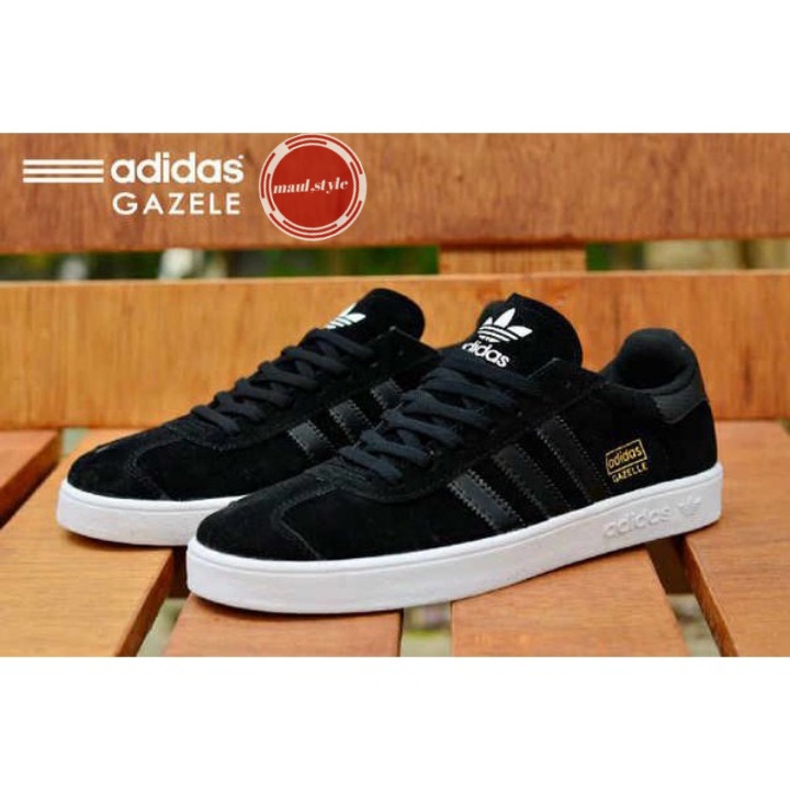 TERLARIS SNEAKERS KASUAL BISA COD Sepatu Adidas Spezial / Samba / Hamburg/Gazelle Fullblack List Put