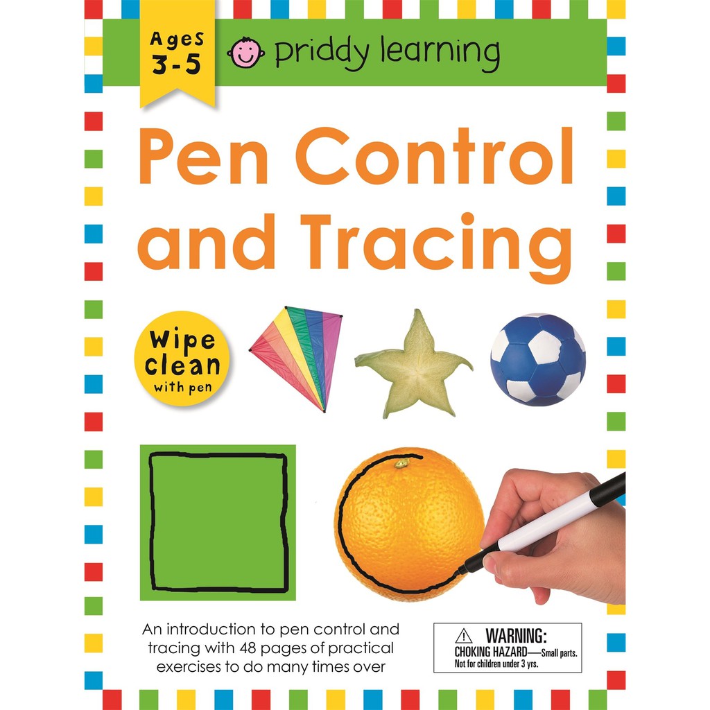 Priddy Books - Wipe Clean Workbook: Pen Control And Tracing - 9780312521837 (English Edition)