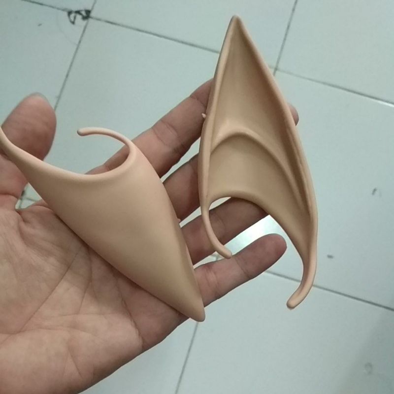 perlengkapan pesta/ cosplay/ kuping palsu/ telinga kurcaci/ elf ears.