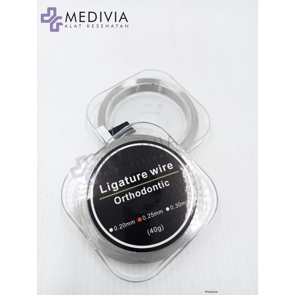 DENTAL LIGATURE WIRE ROLL KAWAT LIGASI ORTHO LILIT GIGI BEHEL ORTHODONTIC