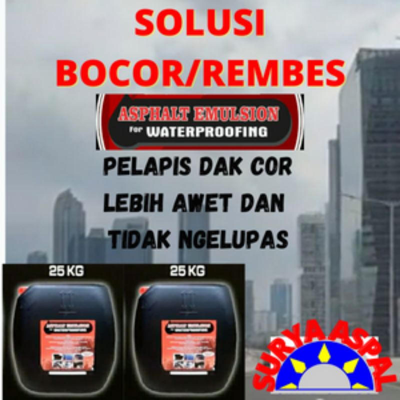 Asphalt Emulsion for Waterproofing