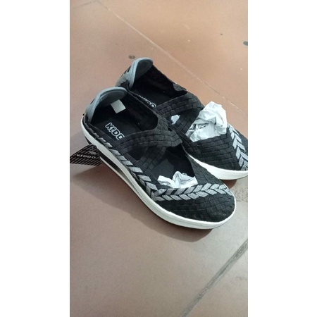 Sepatu Rajut KIDDO W017 WEDGES