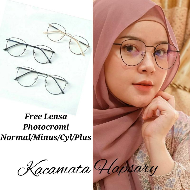 FRAME KACAMATA 2960 GRATIS LENSA PHOTOCROMIC / MINUS / PLUS / CILINDER | KACAMATA WANITA