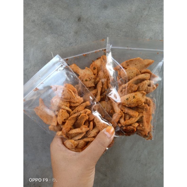 

otak-otak kering gurih pedas bumbu seblak