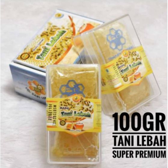 

Sarang Madu Honey Comb - Tani Lebah 100 gram