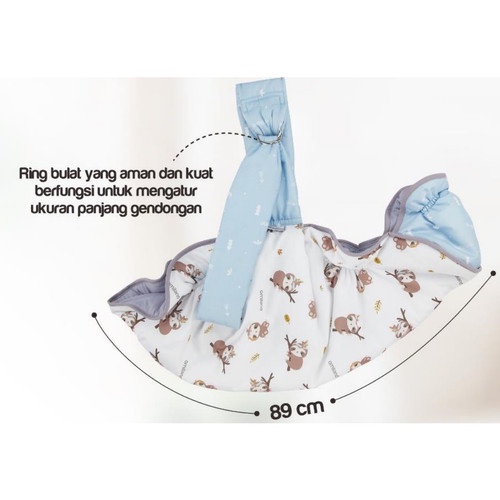 Omiland Gendongan bayi Samping SLOTH series OB1715