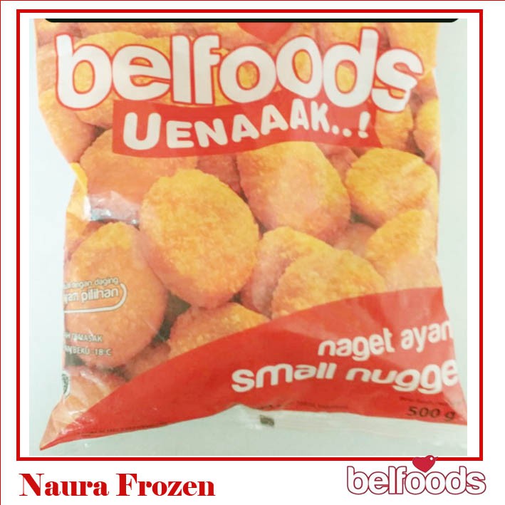 

PROMO Belfoods Uenaaak Naget small 500 gr Nugget ayam