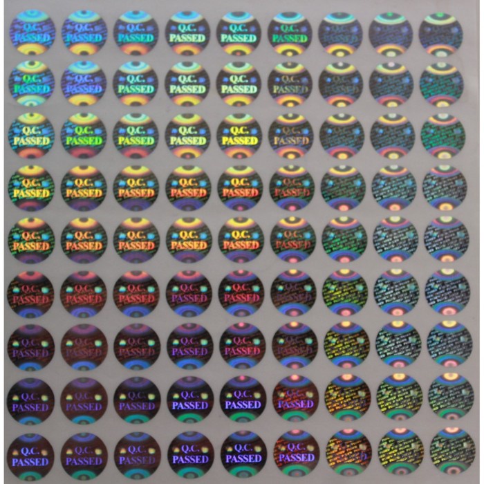 

Aman Stiker Hologram 3D Qc Pass Bulat 1 5 Cm - Segel Rusak Sarang Tawon Terlaris