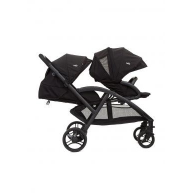 JOIE Evalite Duo Coal Stroller Twin - Kereta Dorong Bayi Kembar