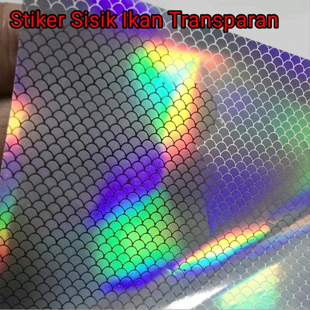 30+ Trend Terbaru Stiker Hologram Motif Sisik Ikan