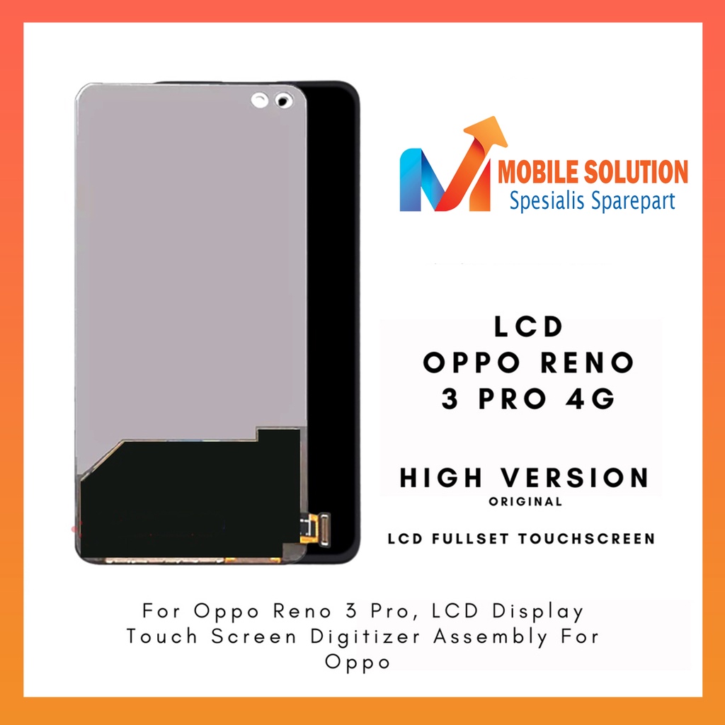 Grosir LCD Oppo Reno 3 Pro (4G) ORIGINAL 100% Fullset Touchscreen Garansi 1 Bulan + Packing / Bubbel