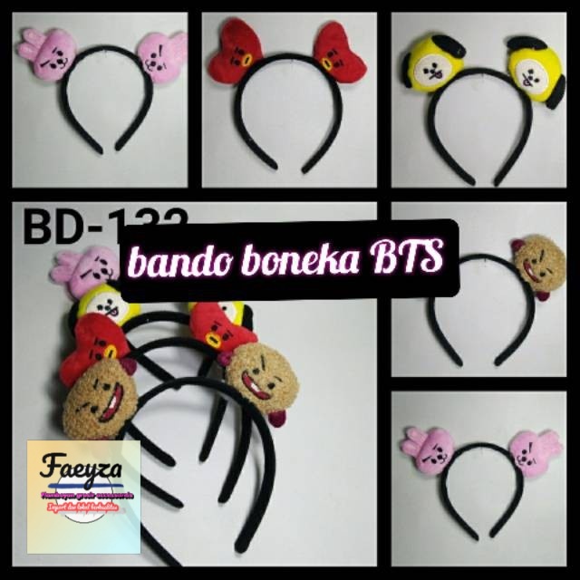 grosir  BANDO BONEKA BTS ANAK