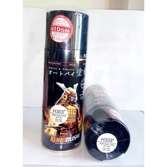 

Samurai Paint H303 Matt Axis Grey Cat Semprot Aerosol