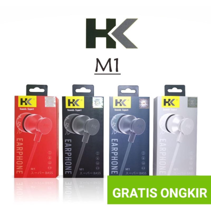 handsfre HK M1 super bass original HK kwalitas Joss