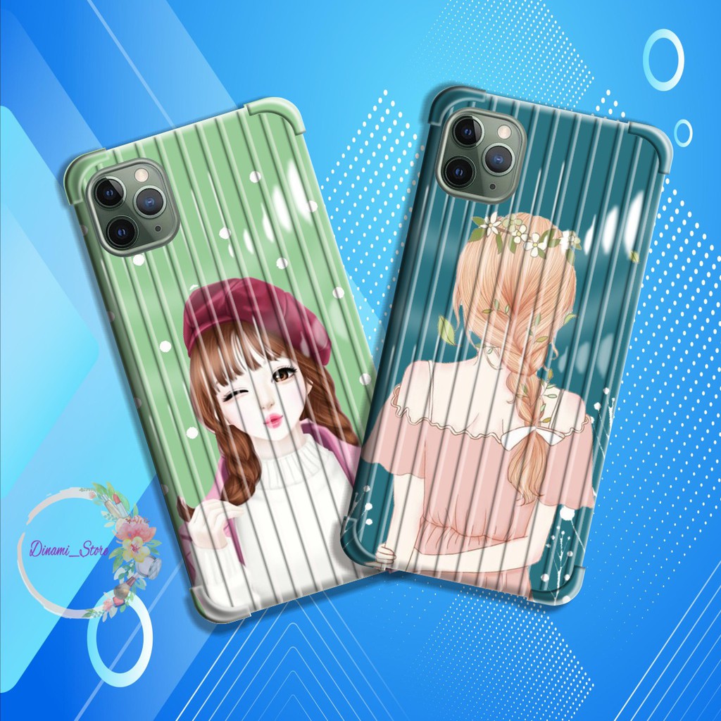 Softcase GIRLS CLIPART Vivo Y91 Y17 Y12 Y15 Y93 Y95 Y81 Y83 Y71 Y53 V5 V7 Y30 Y50 V17 Y11 S1 DST1346