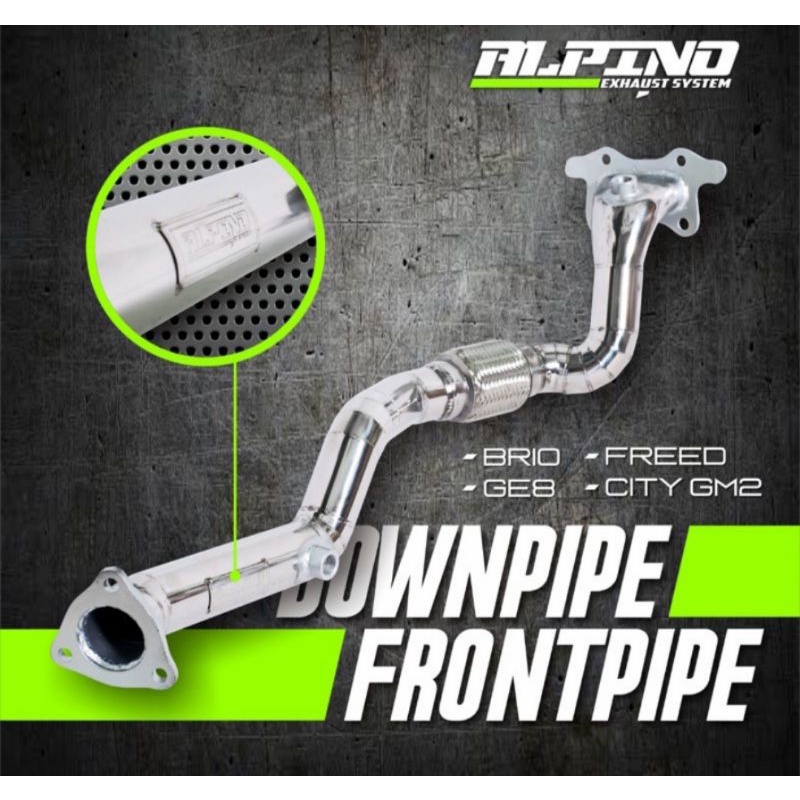Downpipe Frontpipe Alpino Exhaust For Brio