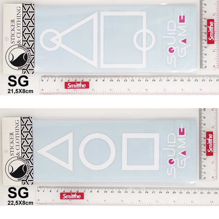 Stiker Korean Game SG Red Light Green Light 2W Cutting Sticker