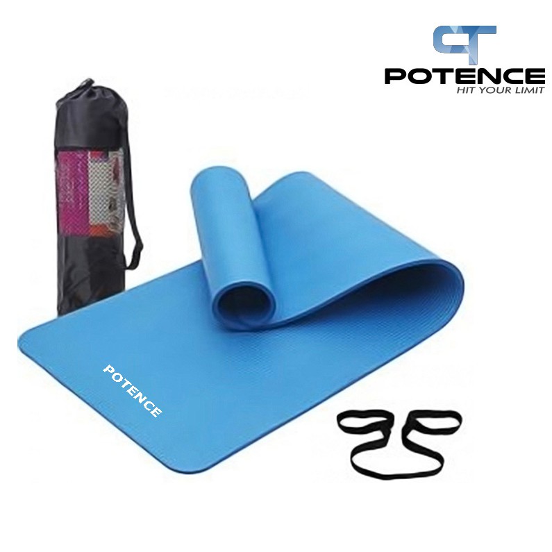 POTENCE NBR 10mm Yoga Matt / Matras Senam / Matras Yoga 10 mm
